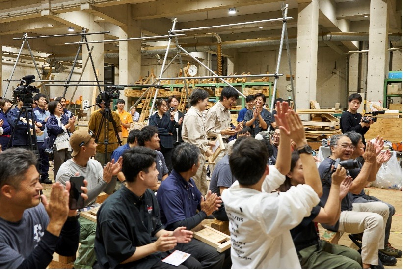 ▲総合優勝発表の瞬間